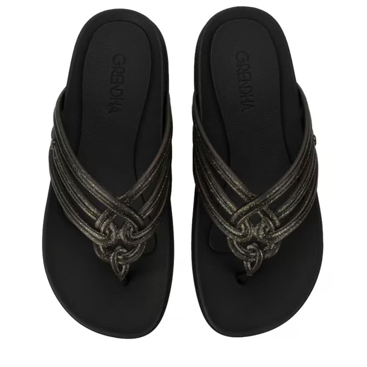 Tamanco Feminino Papete Grendene Hera Preto Preto 4