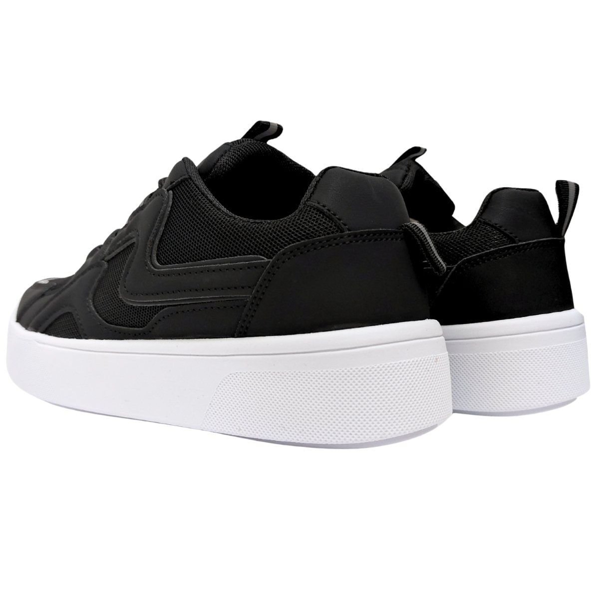 Tênis Moda Feminino Casual Ramarim Preto Preto 5