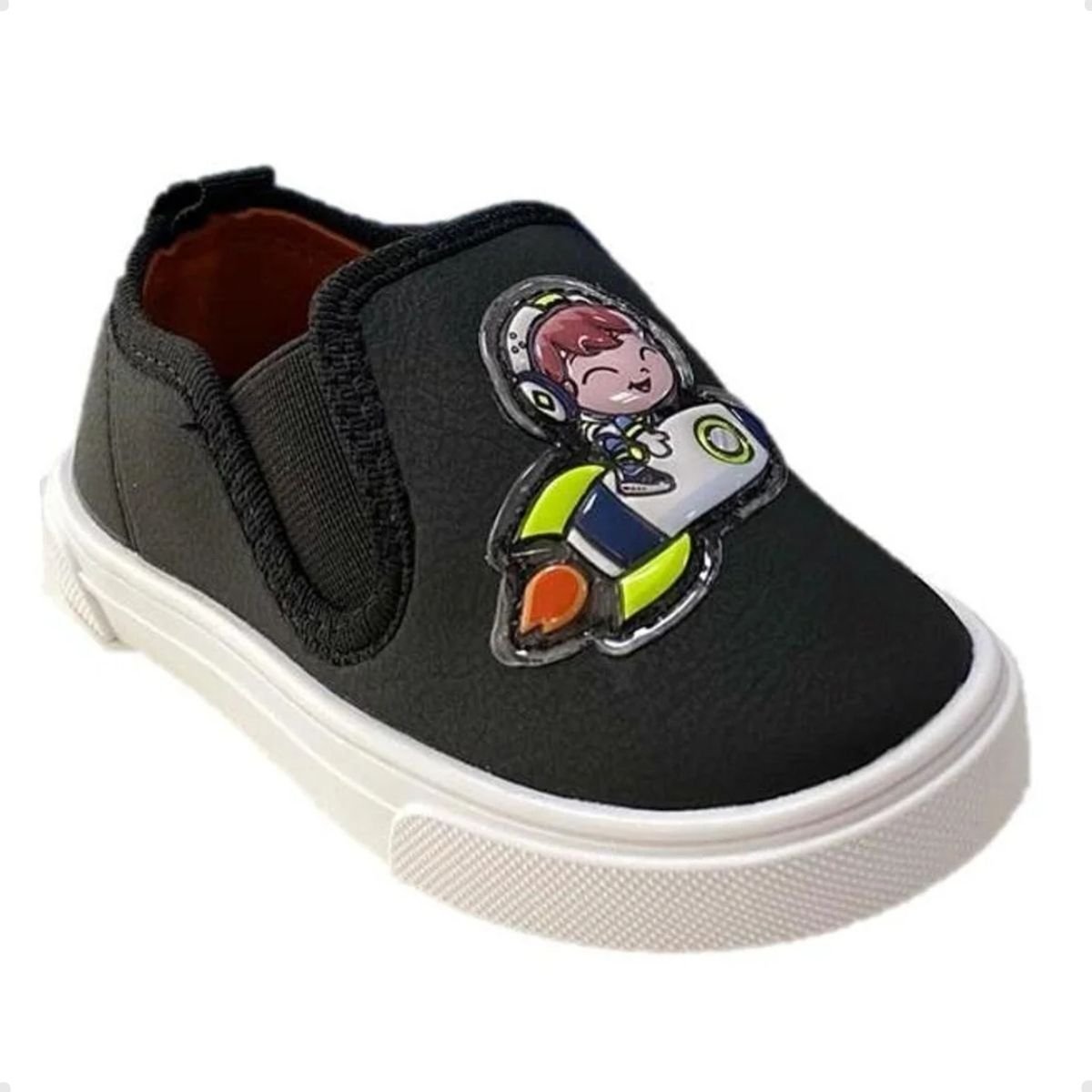 Tenis Casual Bebe Molekinho 2133.181-13958.15745 Preto 2