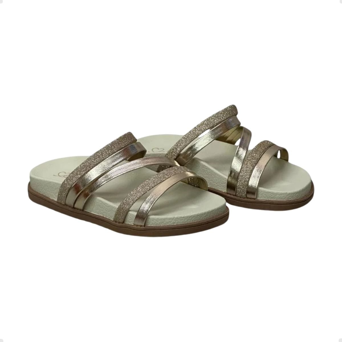 Tamanco Infantil Papete Kidy Dourado Dourado 2