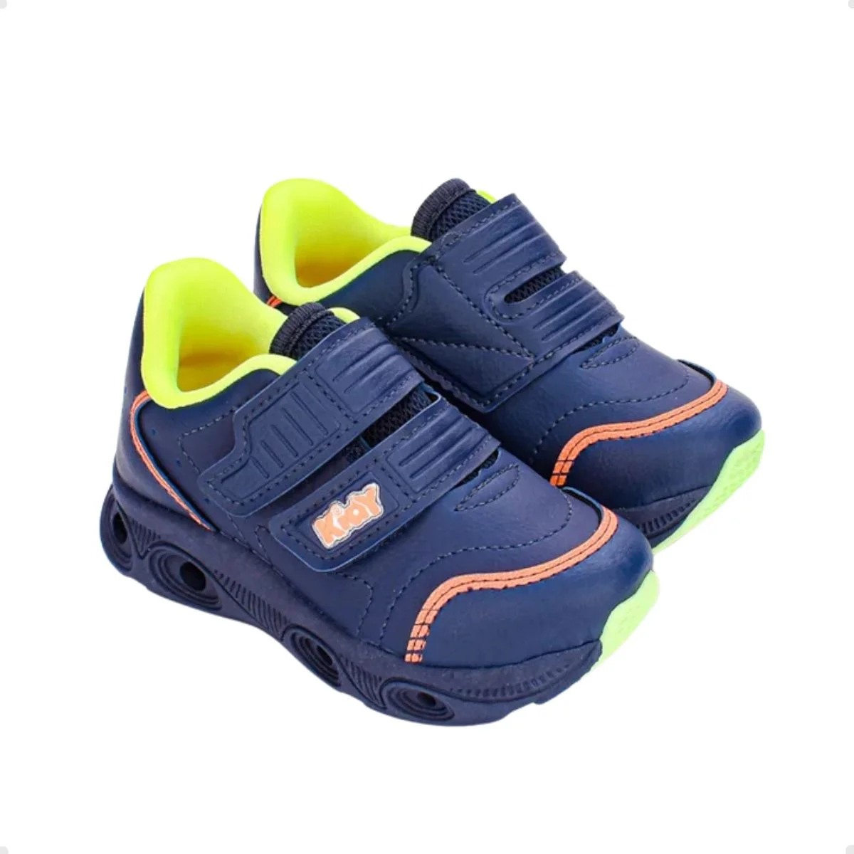 Tênis Running Infantil Kidy Azul Marinho Azul 3