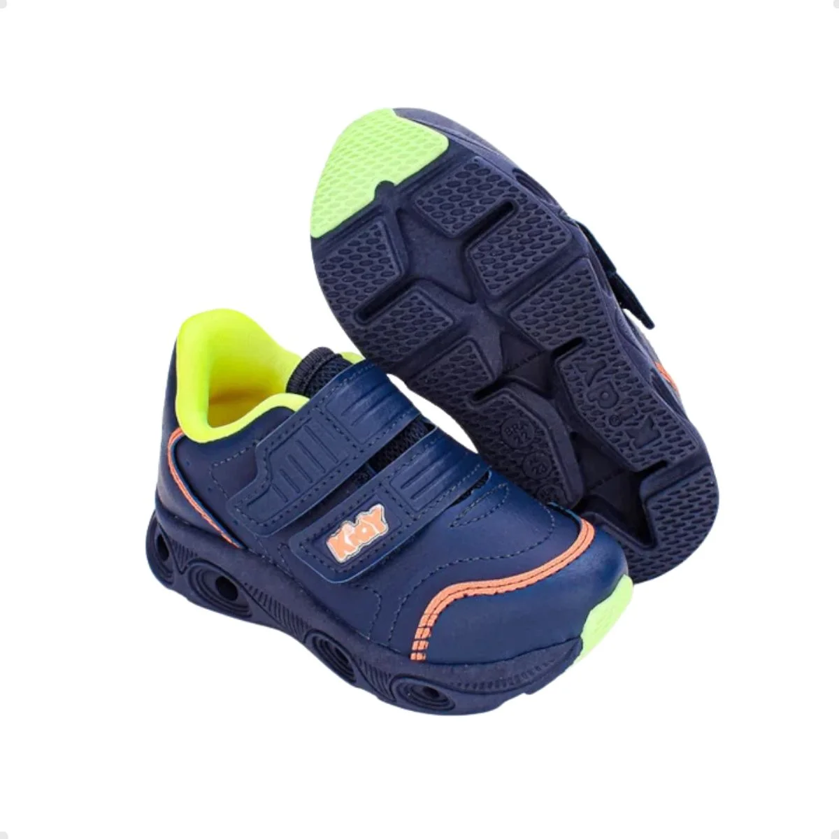 Tênis Running Infantil Kidy Azul Marinho Azul 4