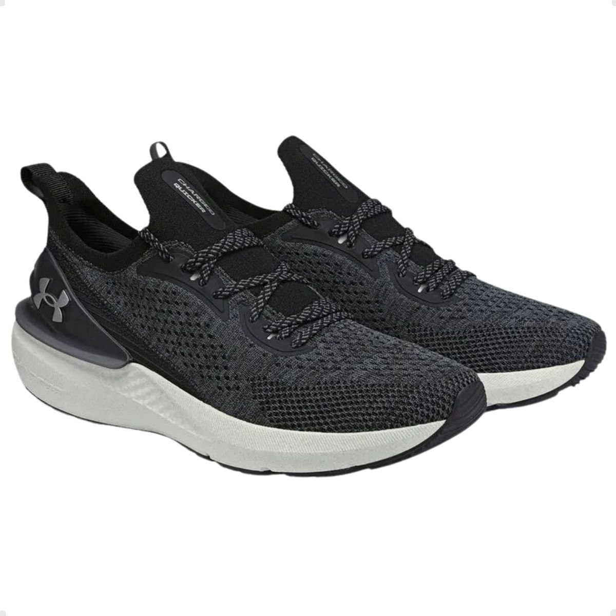 Tênis Running Feminino Under Armour Quicker Preto Preto 2