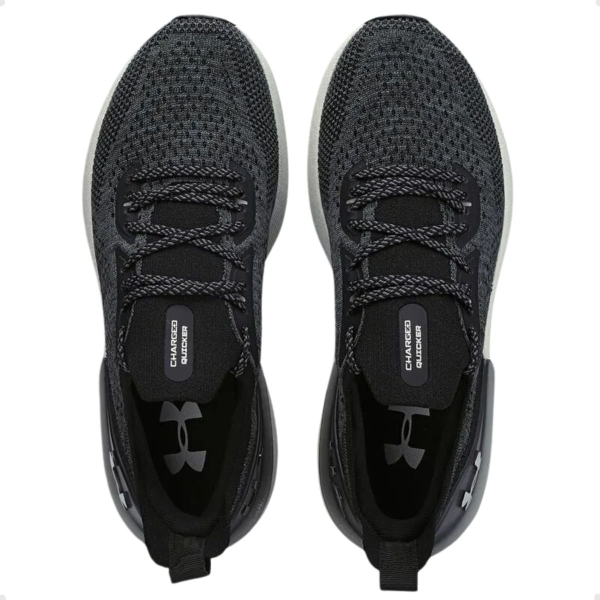 Tênis Running Feminino Under Armour Quicker Preto Preto 3