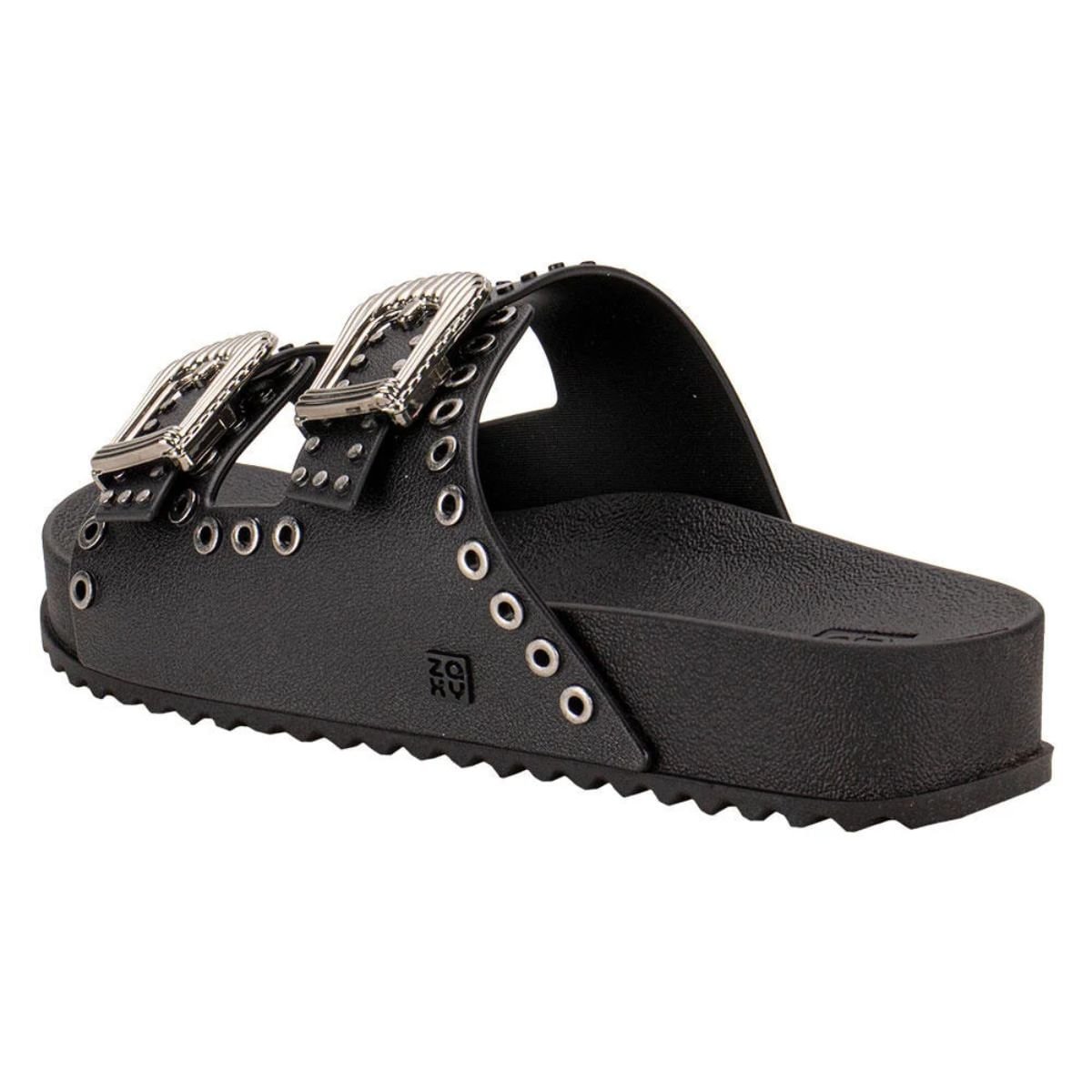 Tamanco Feminino Papete Zaxy Hold Preto Preto 5