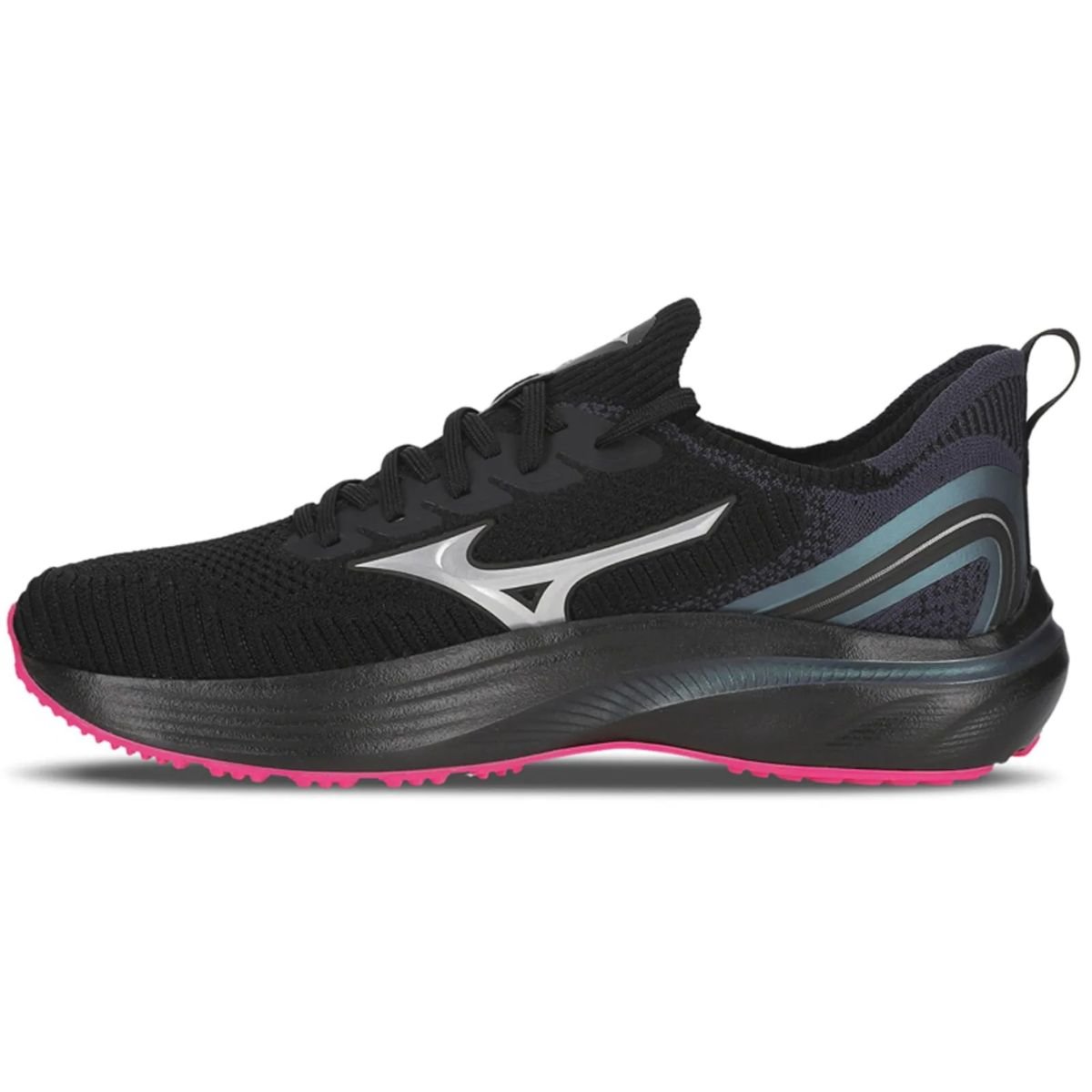 Tênis Running Feminino Mizuno Glow 2 Preto Preto 4