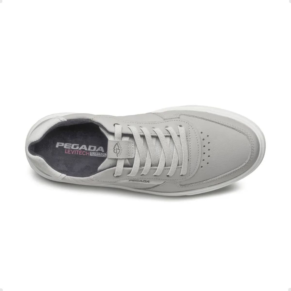 Sapatenis Masc Pegada  110924-08 Cinza 3