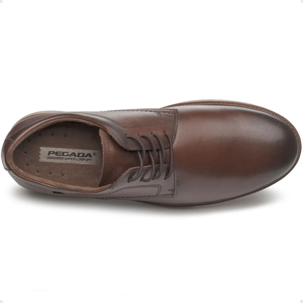 Sapato Masculino Esporte Fino Pegada Marrom Marrom 3