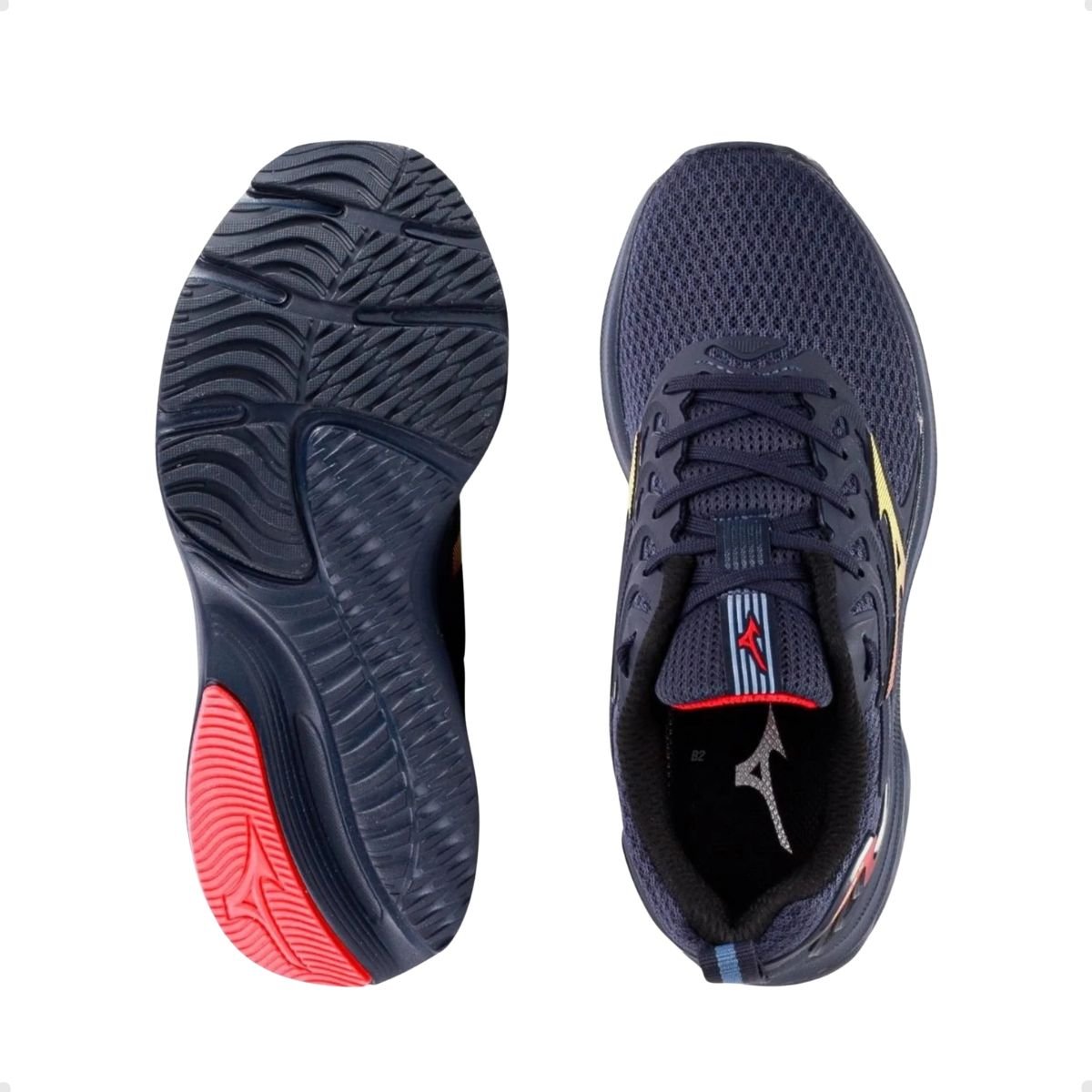 Tênis Running Infantil Mizuno Space 4 Junior Azul Azul 2