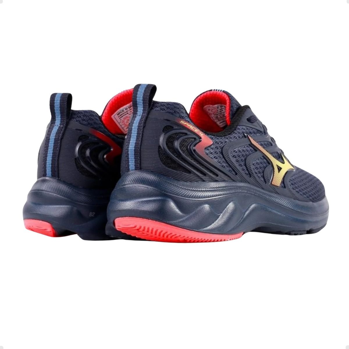 Tênis Running Infantil Mizuno Space 4 Junior Azul Azul 3