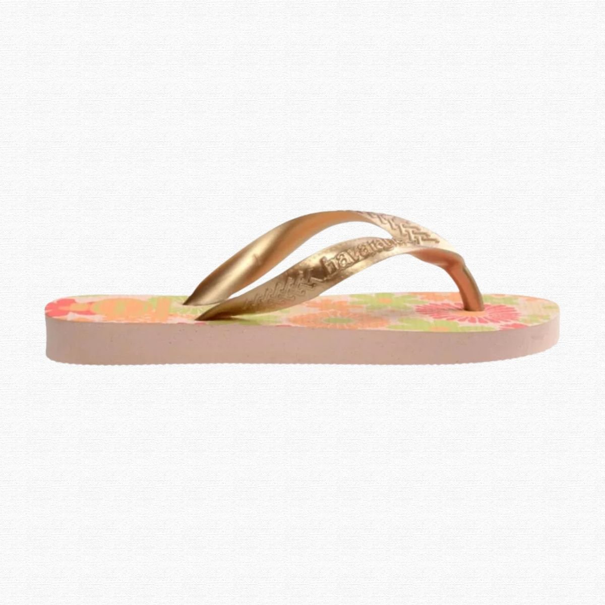 Chinelo Inf Dedo Havaianas Kids Flores 7001105-0076 Rosa 2