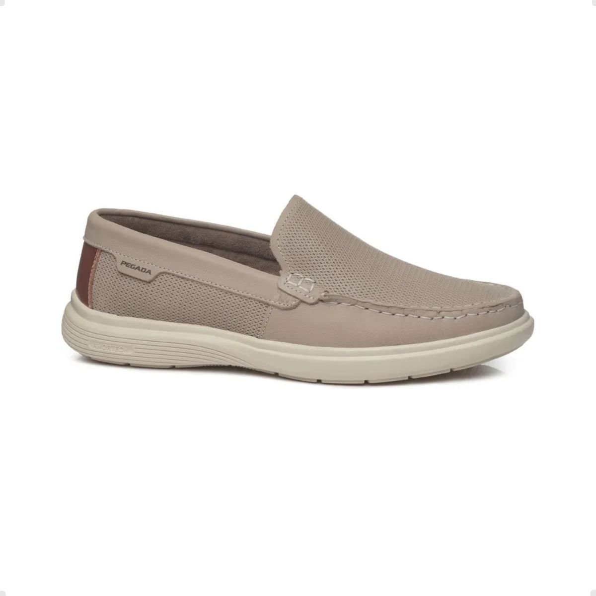 Mocassim Masculino Pegada Navale Cinza Cinza 1