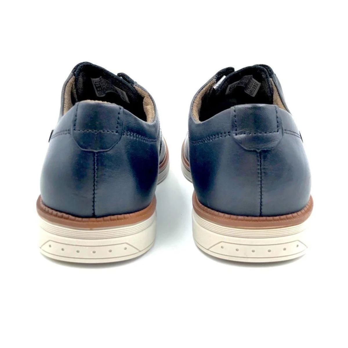 Sapato Masculino Esporte Fino Pegada Preto Preto 5