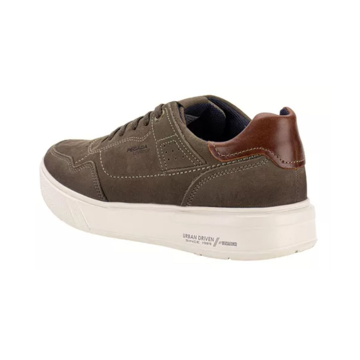 Sapatênis Masculino Pegada Levi Marrom Marrom 5