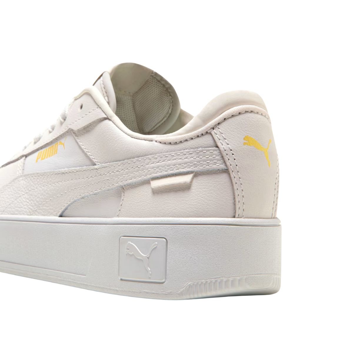 Tênis Casual Feminino Puma Carina Street Bdp Branco Branco 3