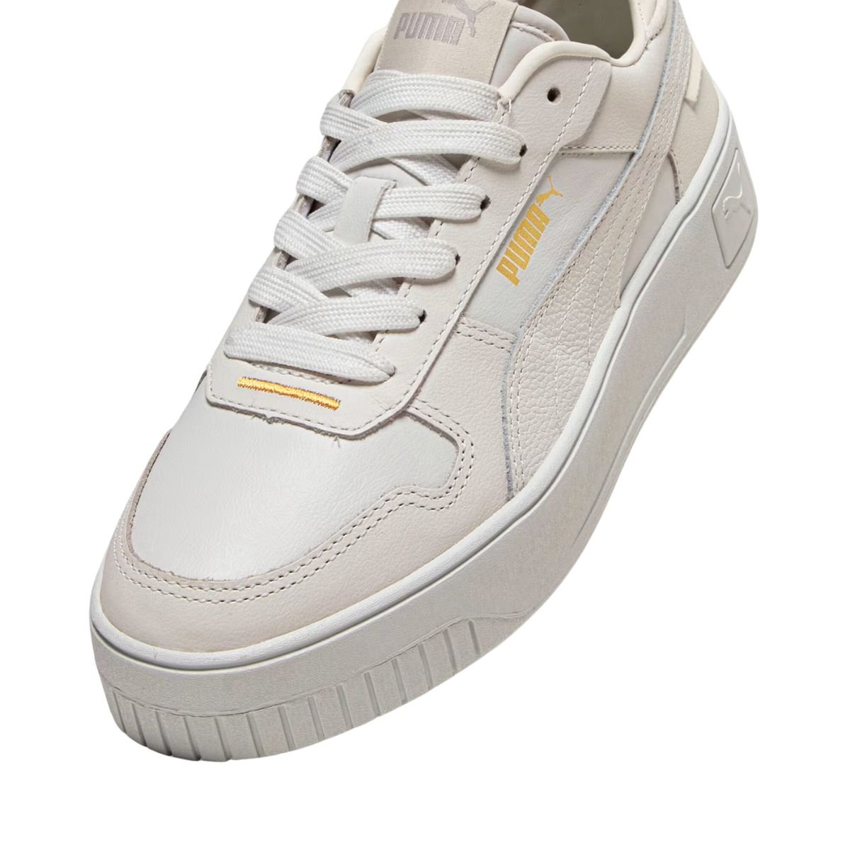 Tênis Casual Feminino Puma Carina Street Bdp Branco Branco 5