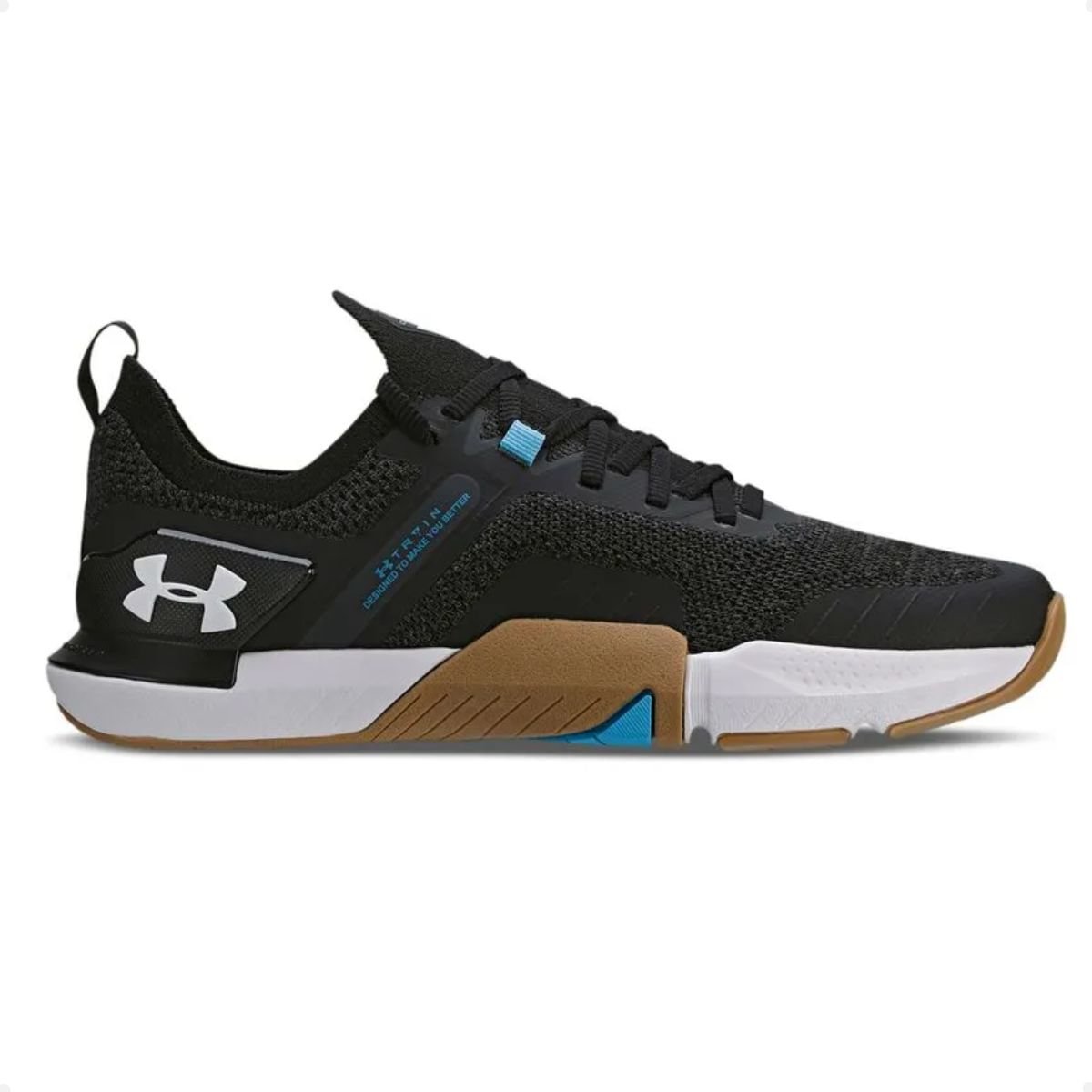 Tênis Crossfit Masculino Under Armour Tribase Cross Se Preto Preto 1