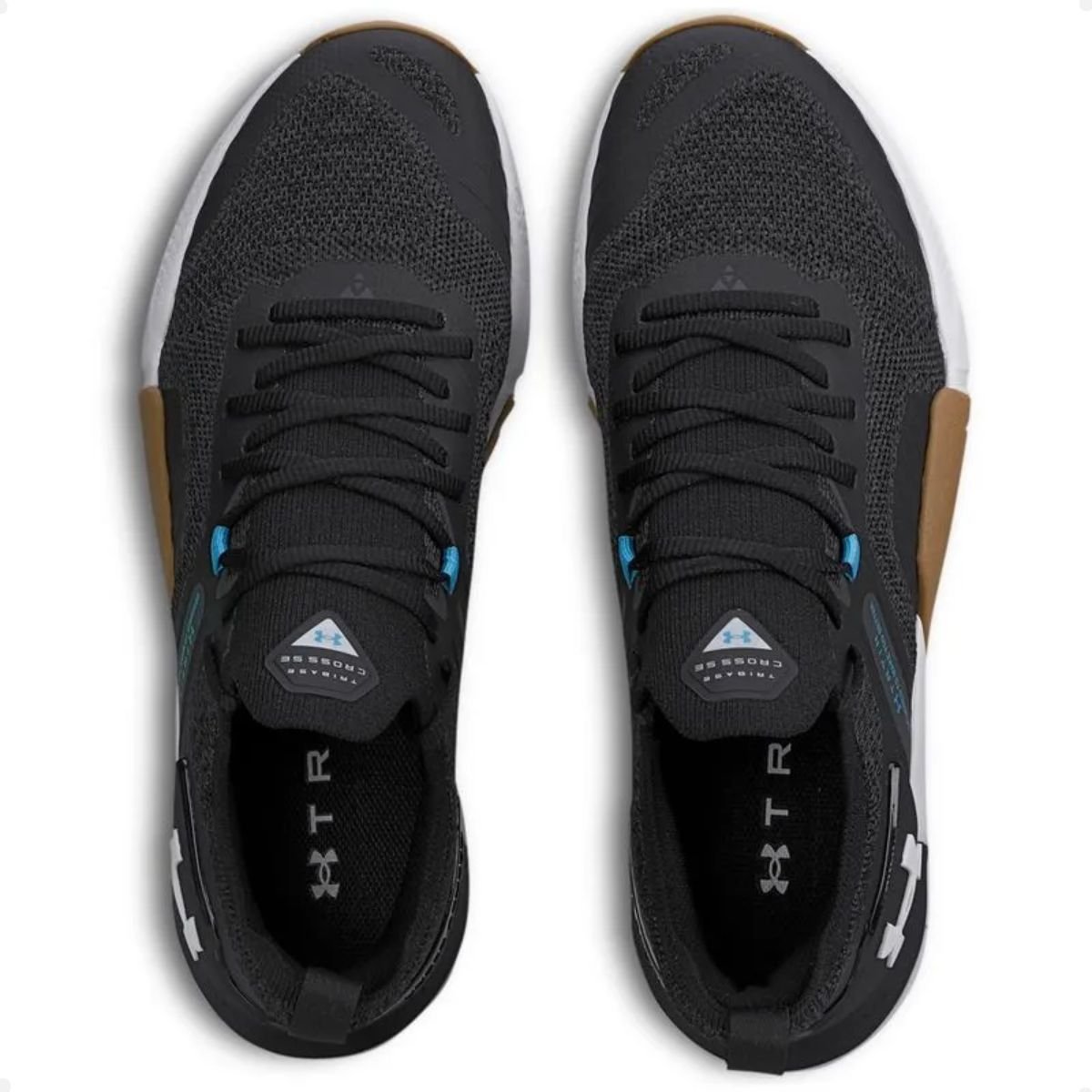 Tênis Crossfit Masculino Under Armour Tribase Cross Se Preto Preto 3