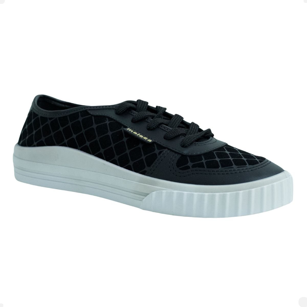 Tenis Moda Fem Moleca 5745.112 Preto 2