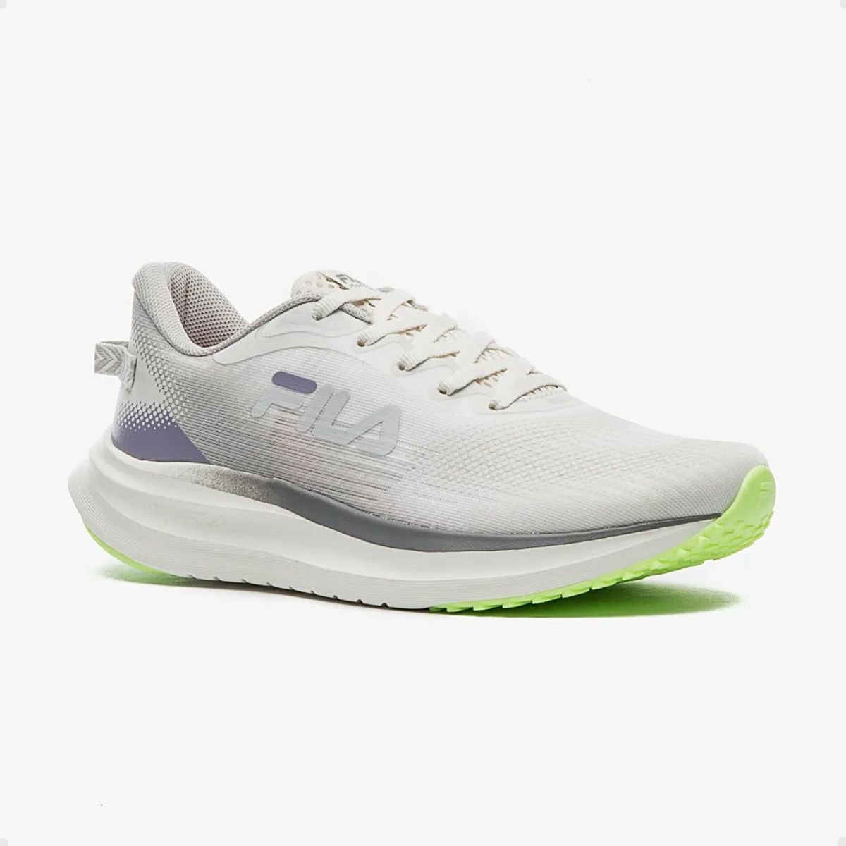 Tênis Running Feminino Fila Racer Sky Branco Branco 2