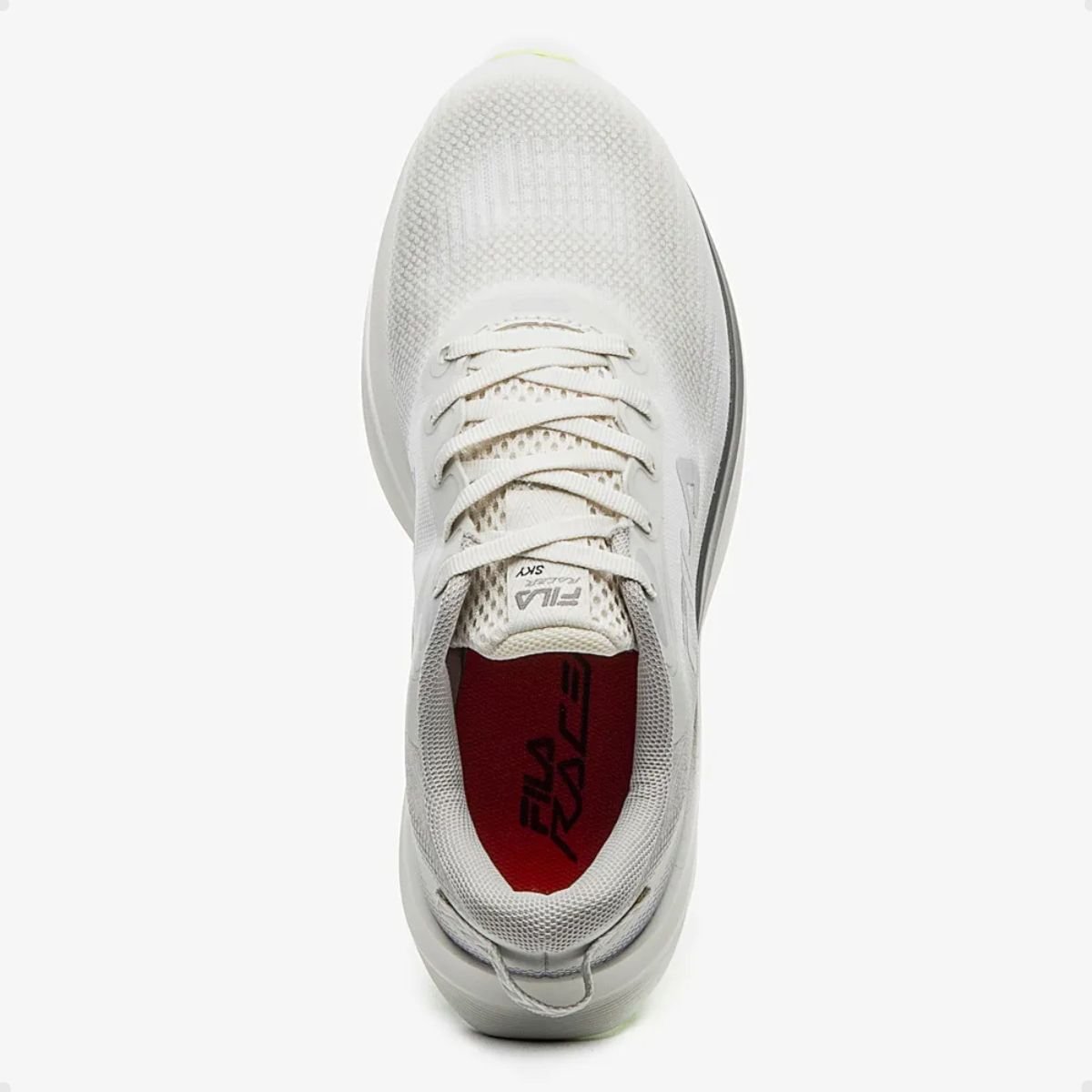 Tênis Running Feminino Fila Racer Sky Branco Branco 3