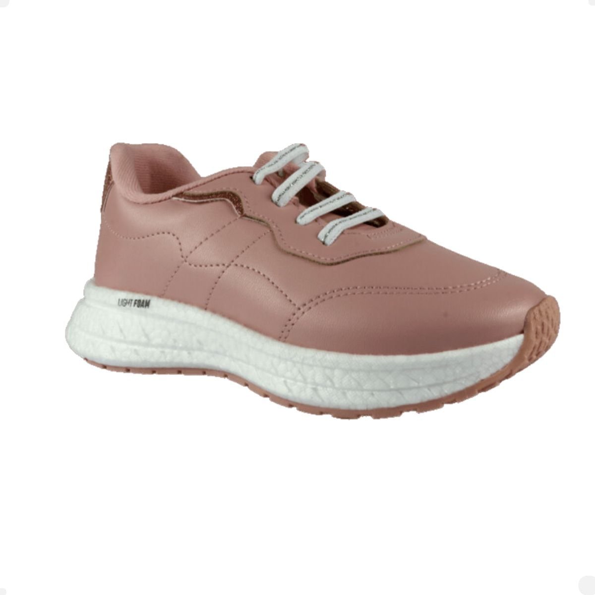 Tênis Running Infantil Molekinha Rosa Rosa 2