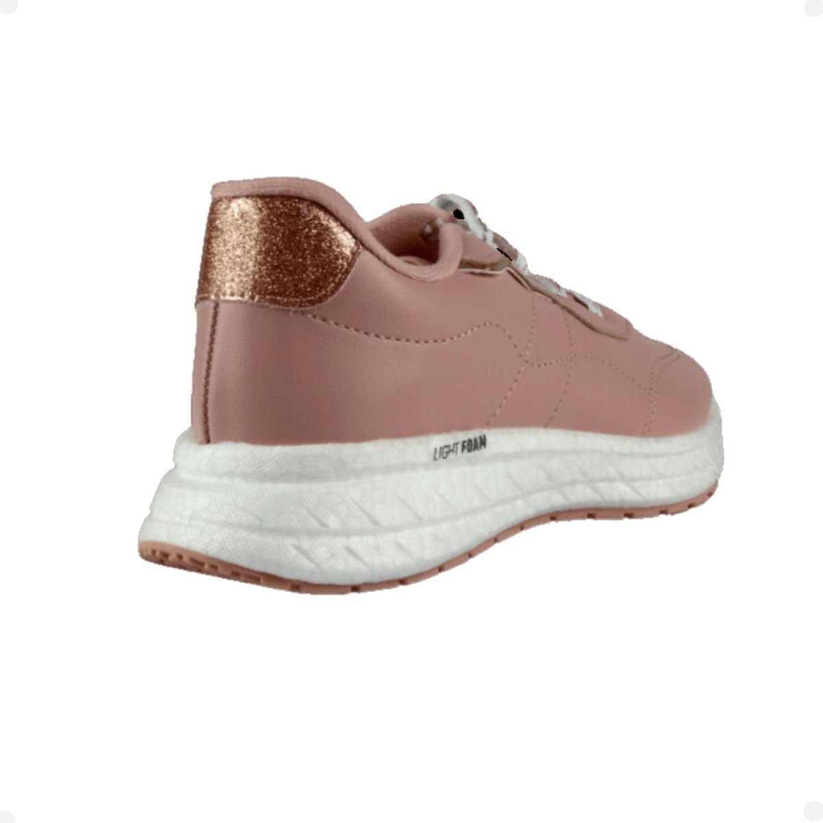 Tênis Running Infantil Molekinha Rosa Rosa 4