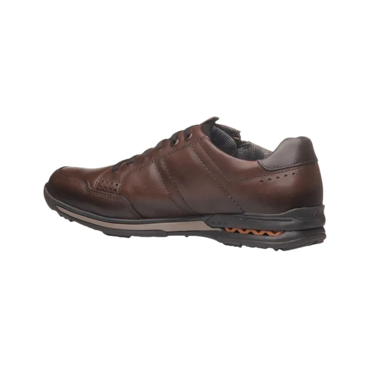 Sapatênis Masculino Pegada Casual Marrom 7