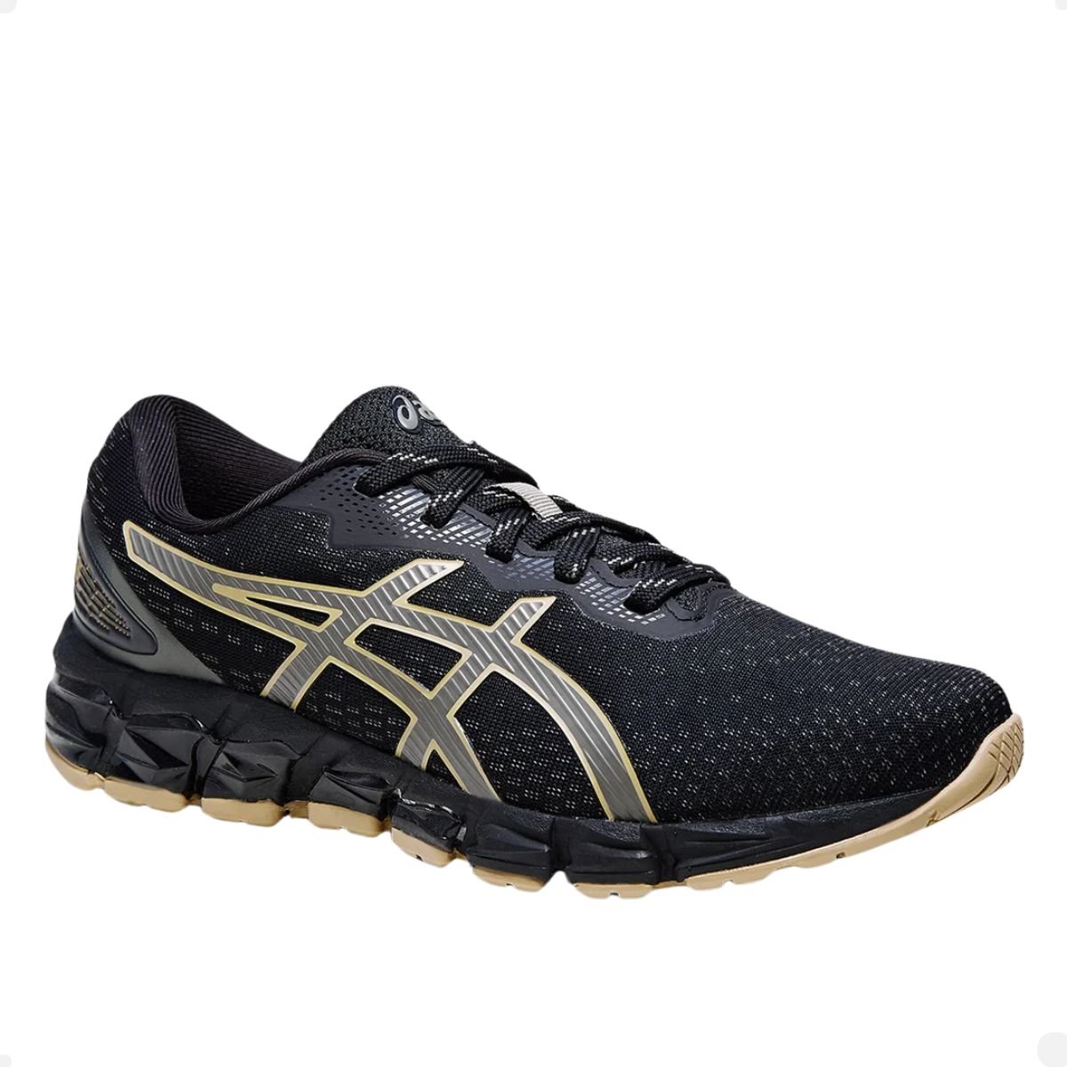 Tênis Running Masculino Asics Gel-Quantum 180 Fly Preto Black/Pure Gold 4