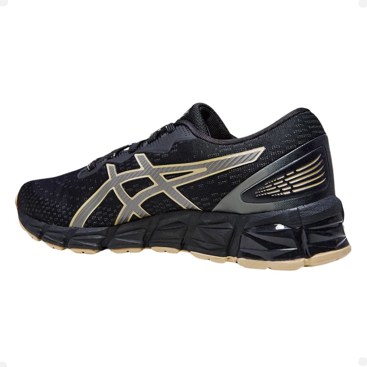 Tênis Running Masculino Asics Gel-Quantum 180 Fly Preto Black/Pure Gold 5