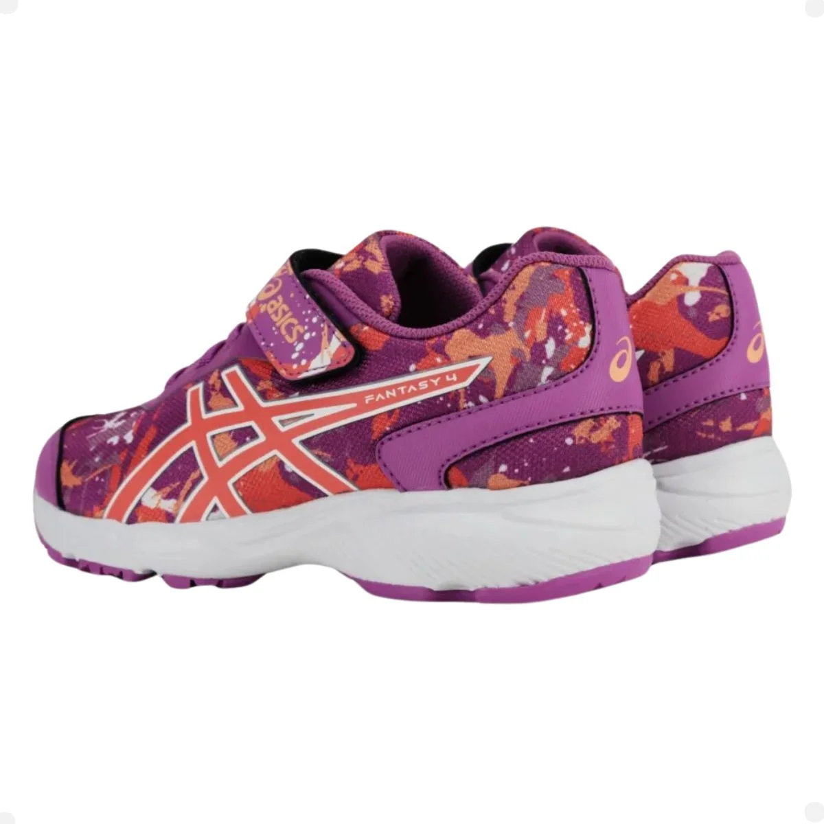 Tênis Running Infantil Asics Fantasy 4 Rosa Rosa 3
