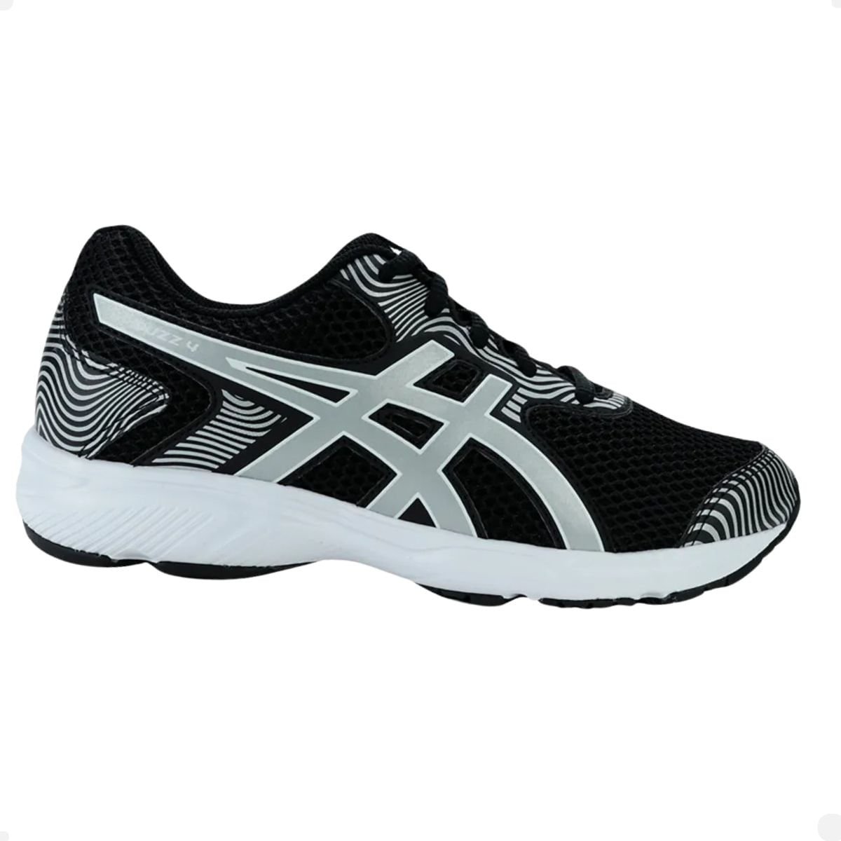 Tênis Running Infantil Asics Buzz 4 Preto Preto 2