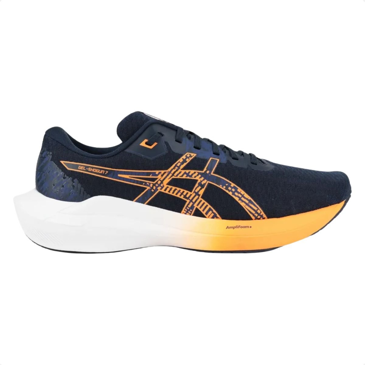 Tênis Running Masculino Asics Gel-Shogun 7 Azul E Laranja