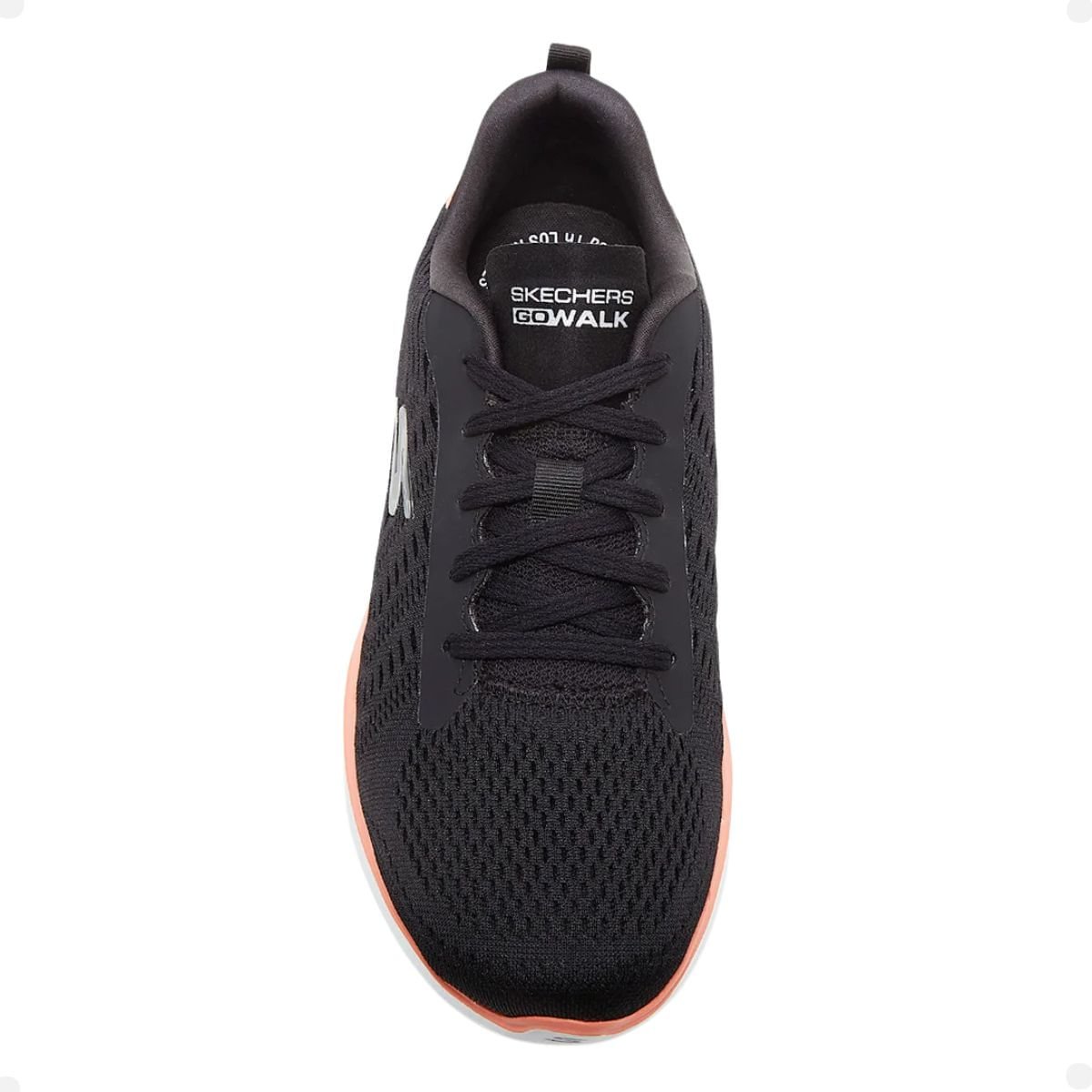 Tênis Running Feminino Skechers Go Walk 6-Bold Vision Preto Preto 5