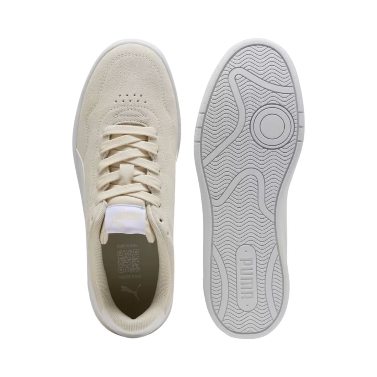 Tênis Casual Feminino Puma Court Lally Sd Bege Bege 3