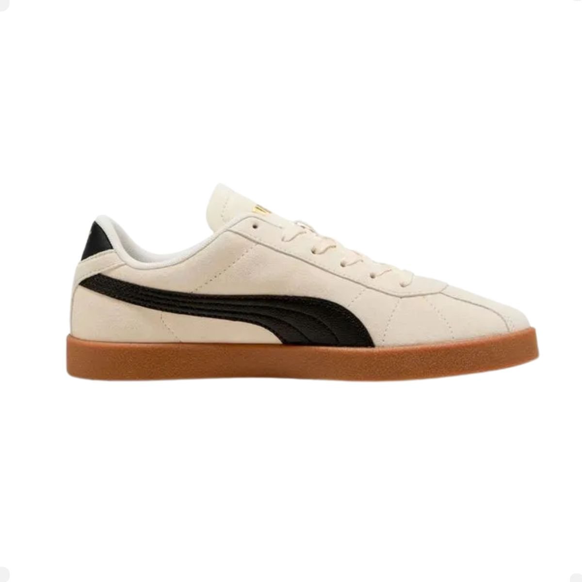 Tênis Casual Masculino Puma Club Ii Bege Branco 3