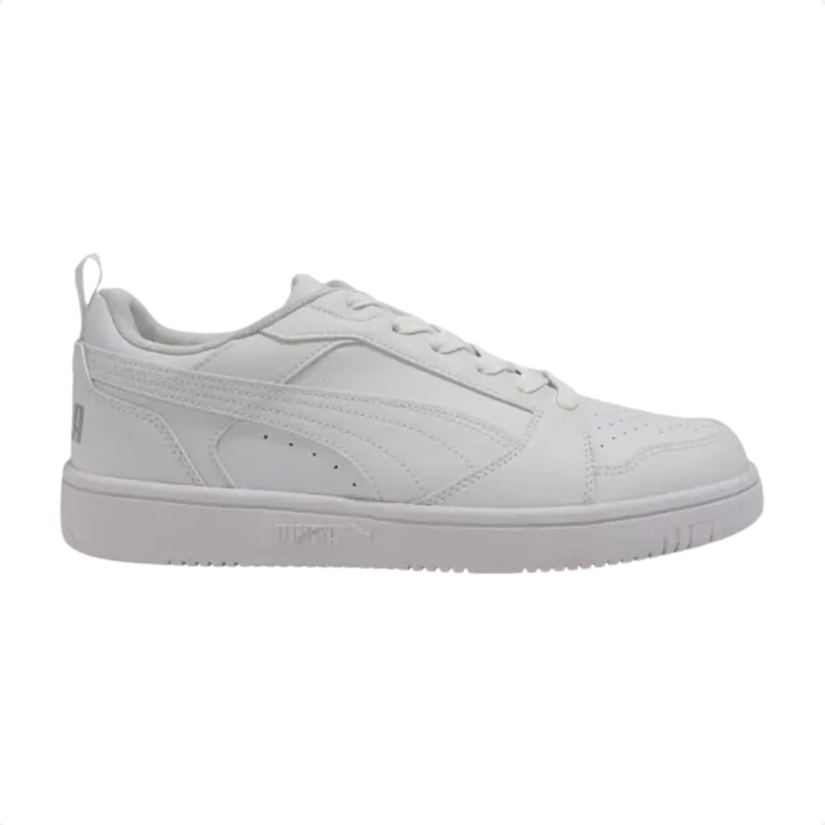 Tênis Casual Masculino Puma Rebound V6 Low Bdp Branco
