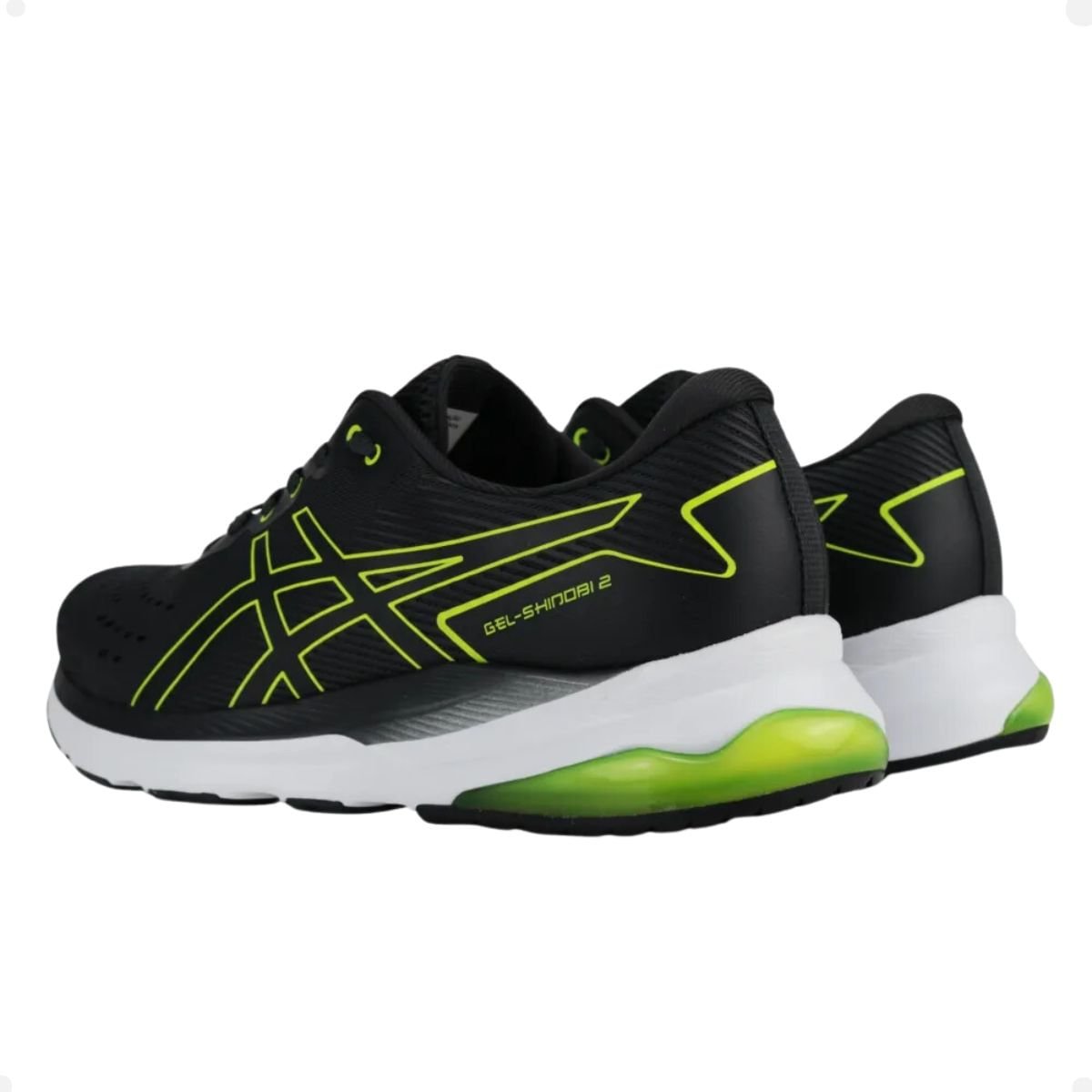 Tênis Running Masculino Asics Gel-Shinobi 2 Preto Preto 4
