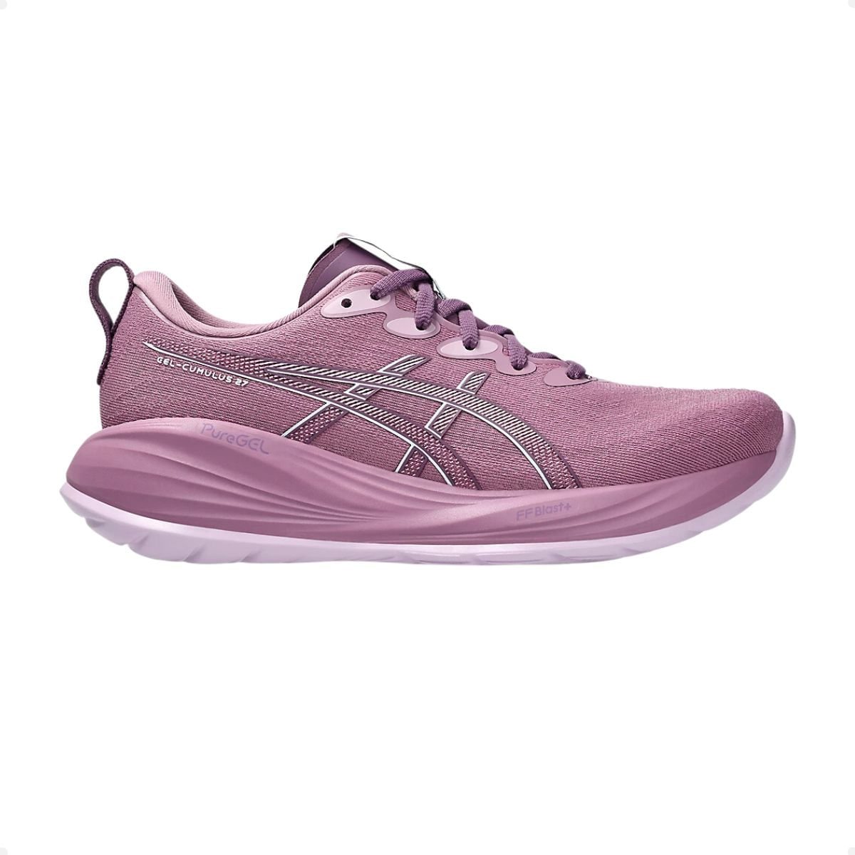 Tênis Running Feminino Asics Gel-Cumulus 27 Rosa Roxo 2