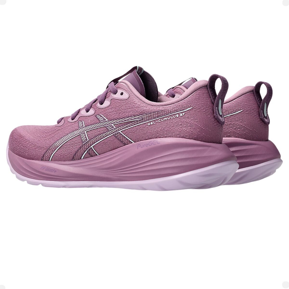 Tênis Running Feminino Asics Gel-Cumulus 27 Rosa Roxo 5