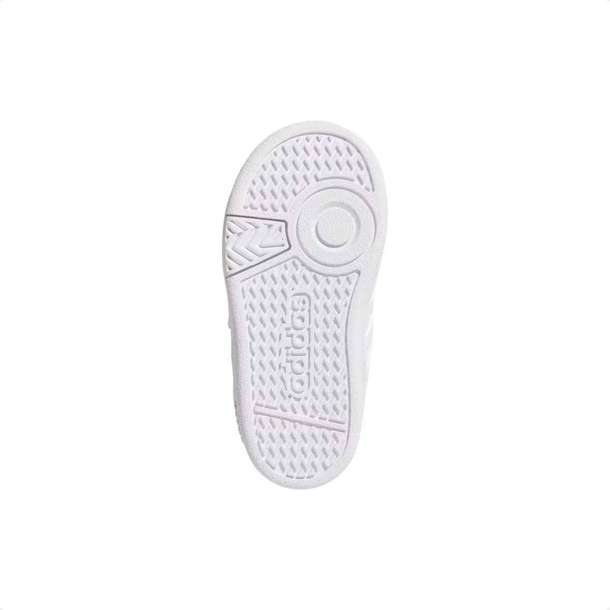 Tenis Casual Infantil Adidas Hoops 4.0 Branco Branco 4