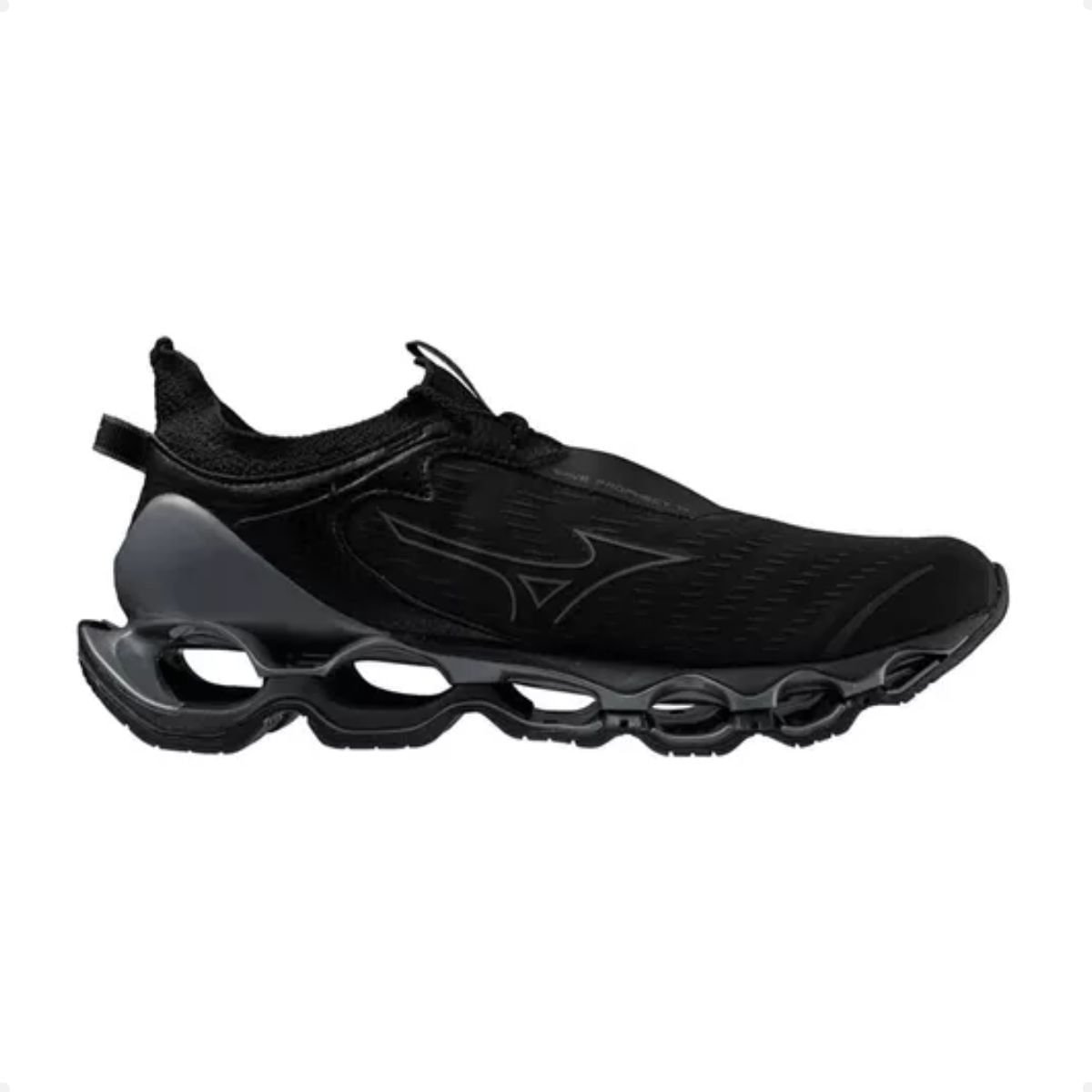 Tênis Running Masculino Mizuno Wave Prophecy 14 Preto Preto 2