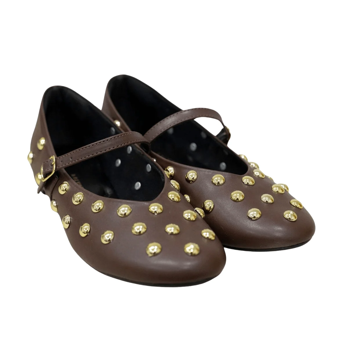 Sapatilha Classy Brown Gold Marrom 3