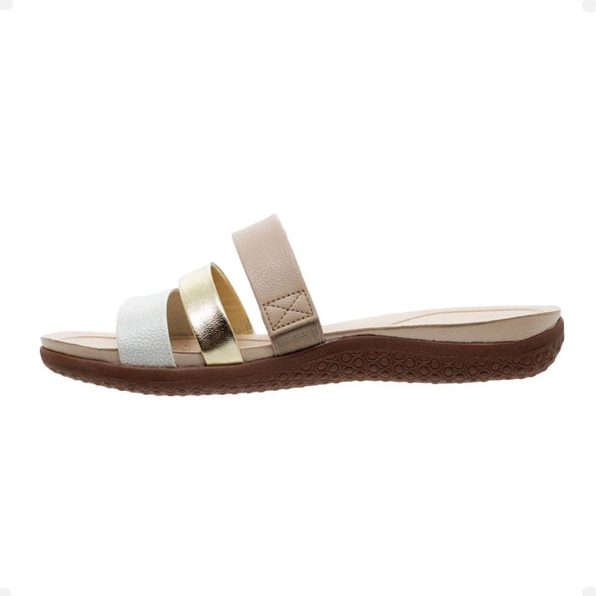 Tamanco Feminino Anabela Modare Bege Bege 5