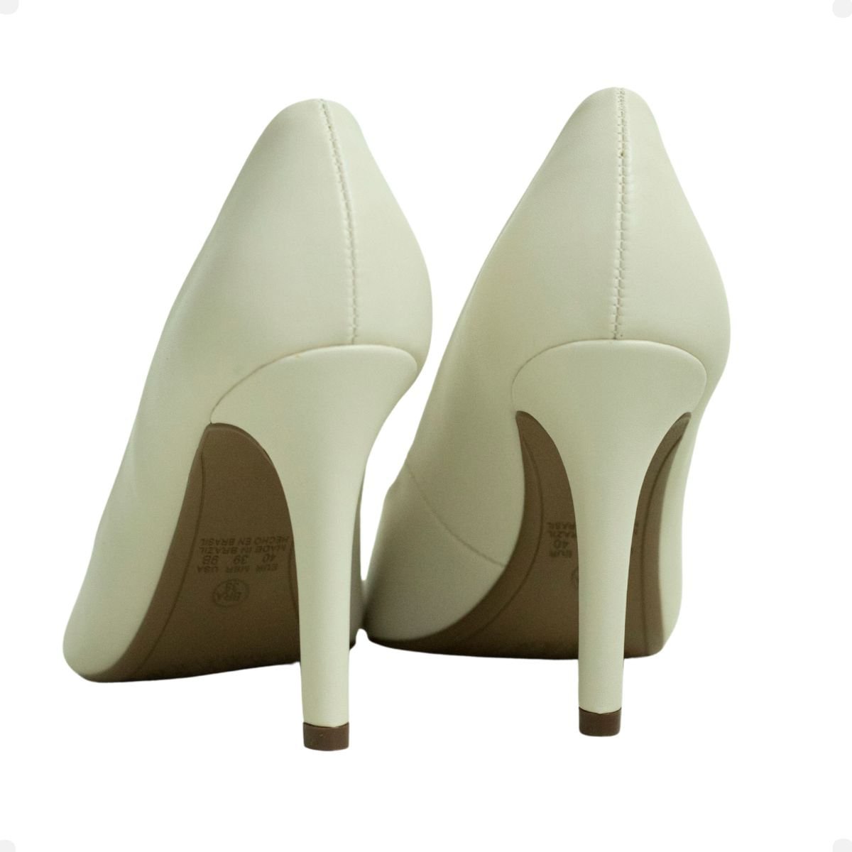 Scarpin Obsession Branco DM Branco 5