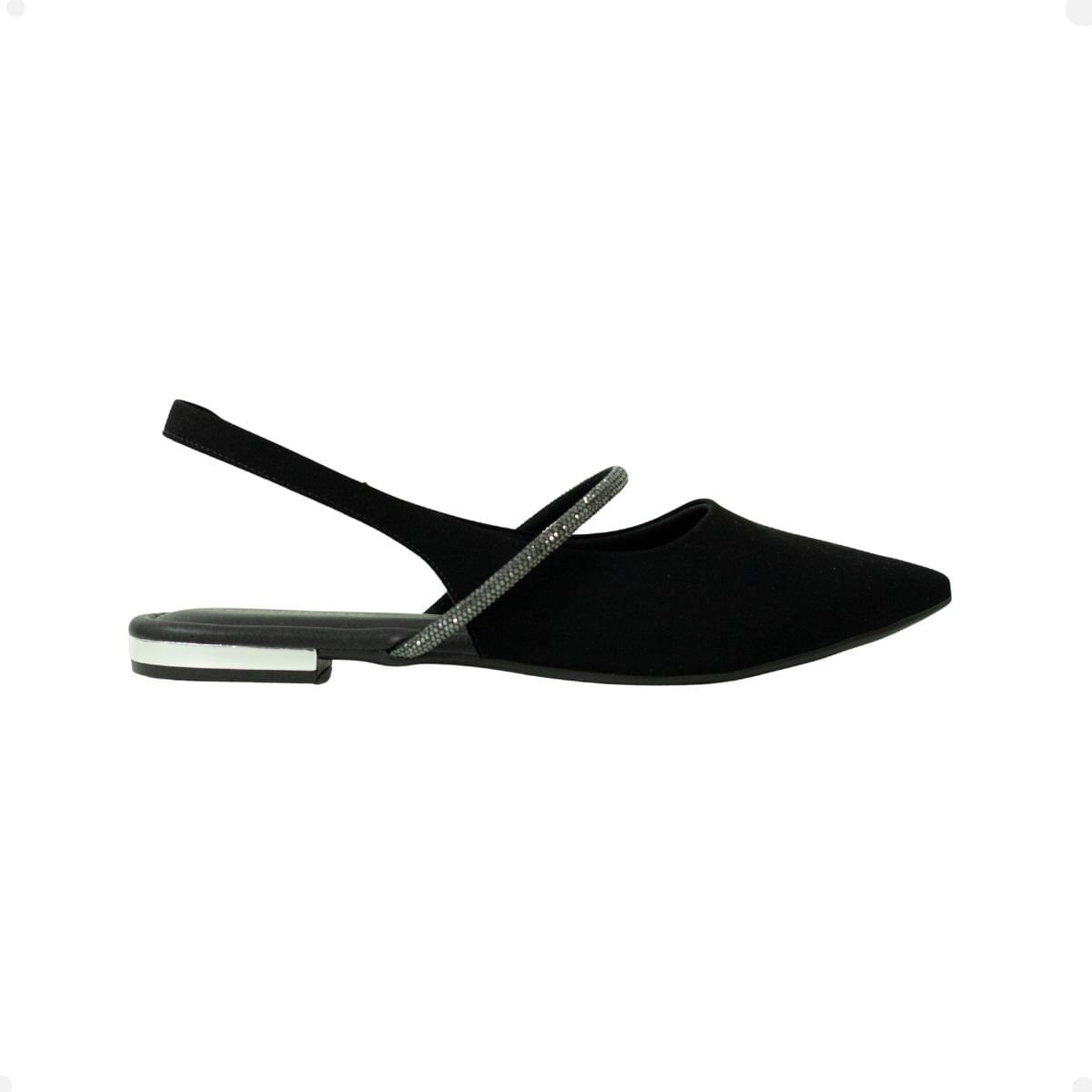 Slingback Obsession Preto Preto 1