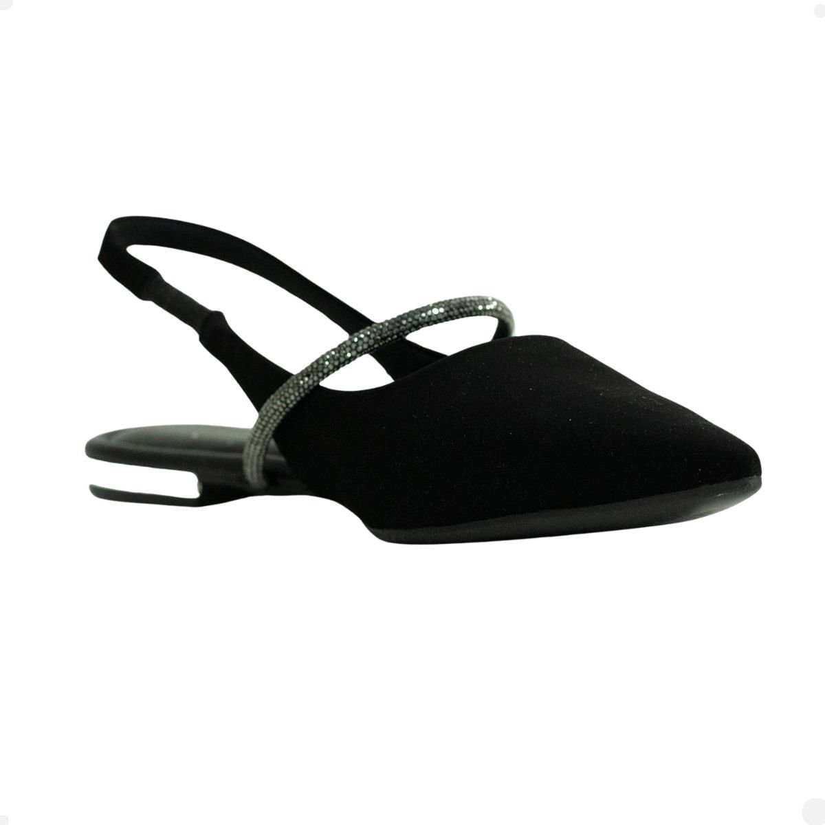 Slingback Obsession Preto Preto 2