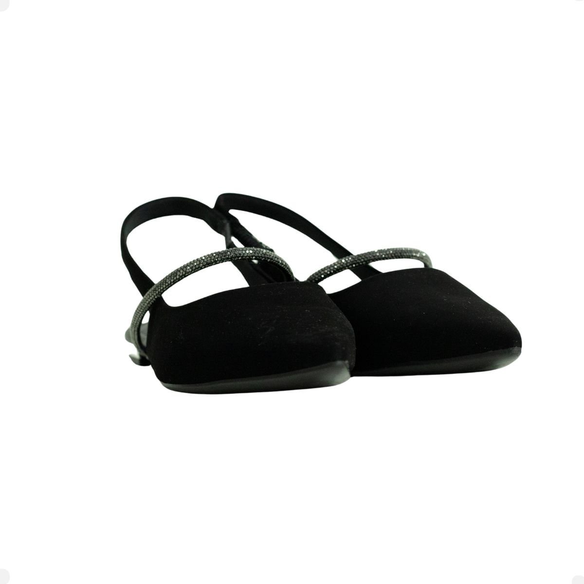 Slingback Obsession Preto Preto 3