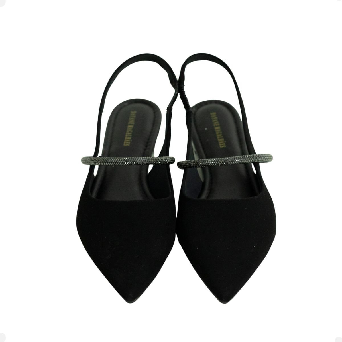 Slingback Obsession Preto Preto 4
