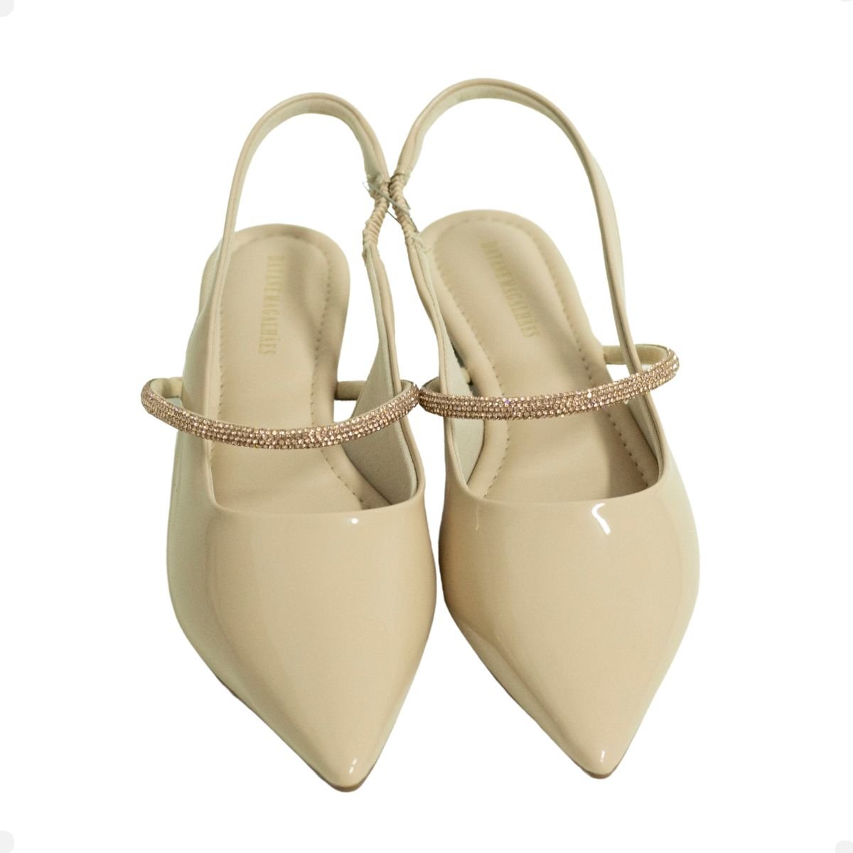 Slingback Obsession Nude Branco 3